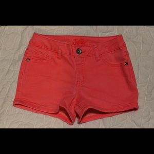 Girl’s Justice size 12 shorts in hot pink